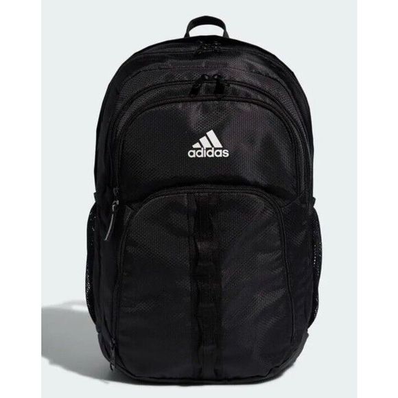 Adidas Prime V Unisex Backpack Black & White 145288C - Picture 9 of 16